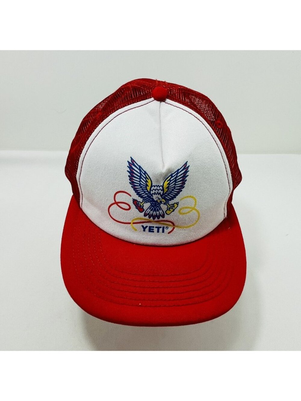 Yeti Coolers Archery Hat Baseball Cap Logo Eagle Wing Snapback Mesh Adjustable